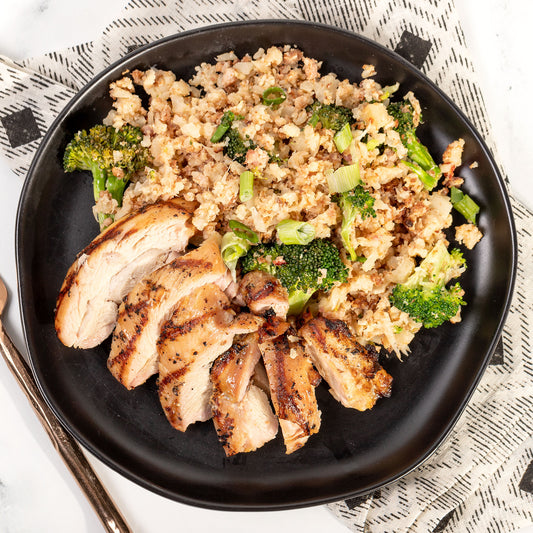 Sake Chicken & Keto Rice