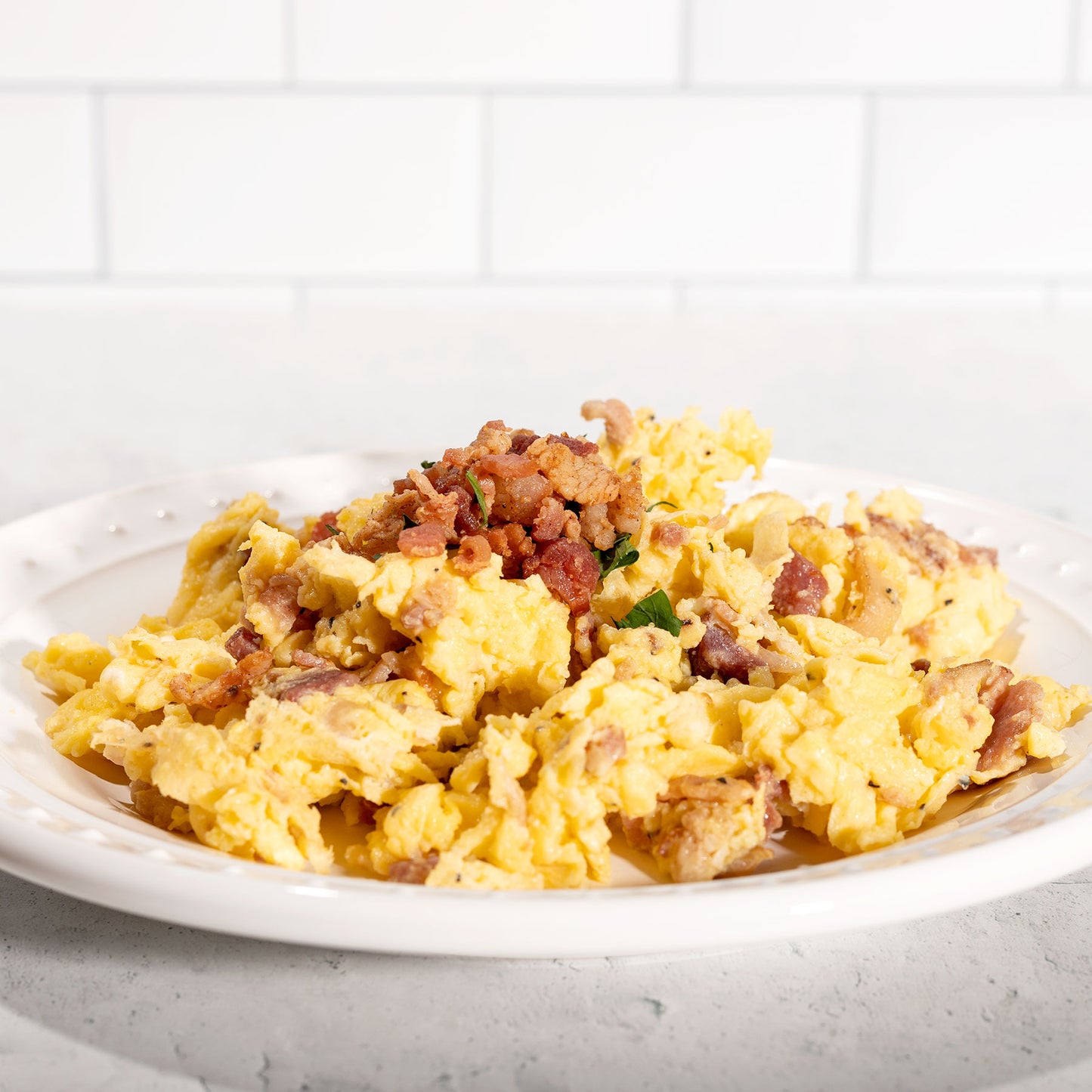 Bacon and Egg Scramble