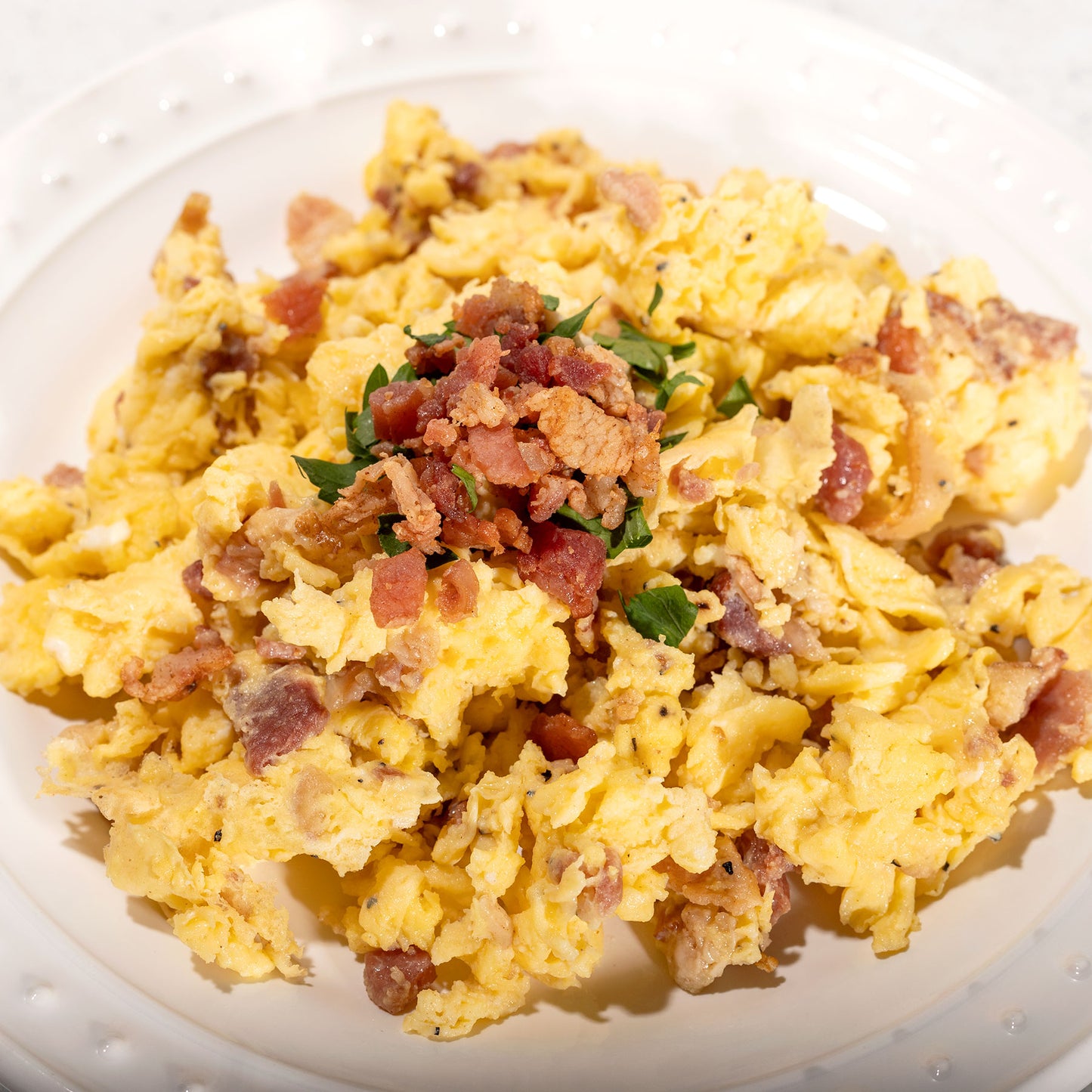 Bacon and Egg Scramble